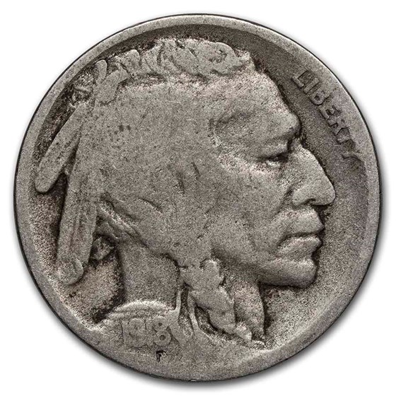 1918-D Buffalo Nickel Good 1918-D Buffalo Nickel Good